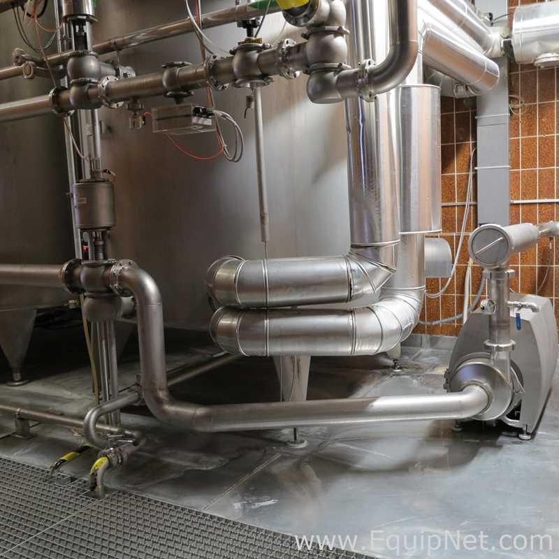 CIP 80 HL - 68 bbl Vertical Stainless Steel Tank