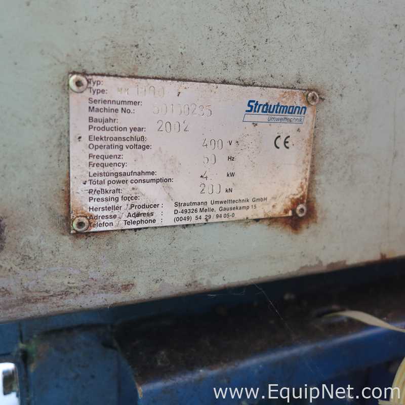 Strautmann MK1100 Empacadora Vertical