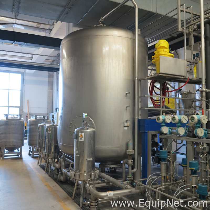  Becker 141 HL - 120 bbl Filtro De Agua Vertical De Acero Inoxidable