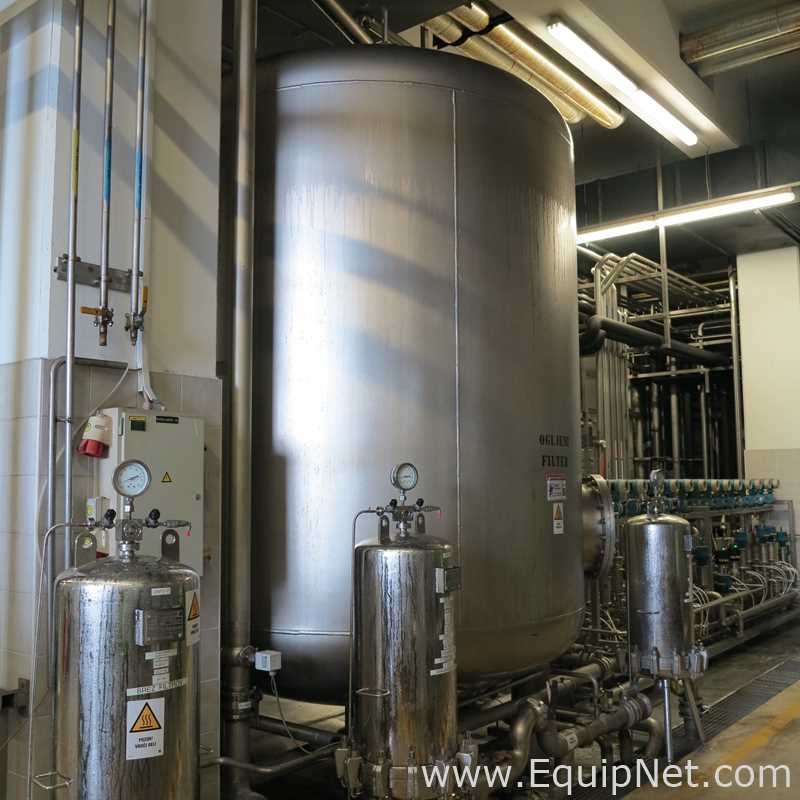  Becker 141 HL - 120 bbl Filtro De Agua Vertical De Acero Inoxidable