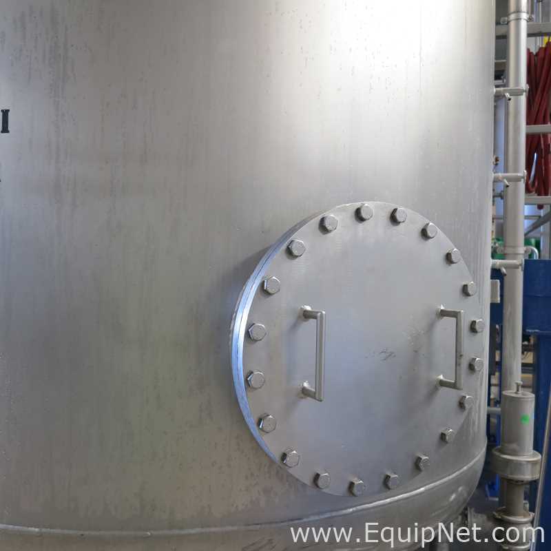  Becker 141 HL - 120 bbl Filtro De Agua Vertical De Acero Inoxidable