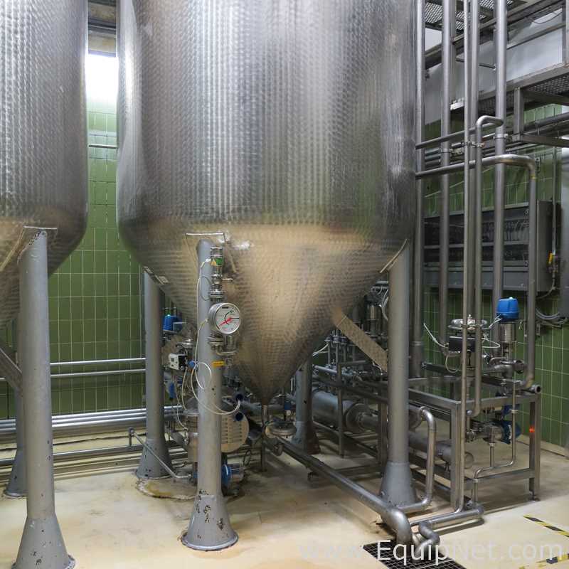 Jedinstvo Zagreb 100 HL - 85 bbl Stainless Steel Vertical Tank