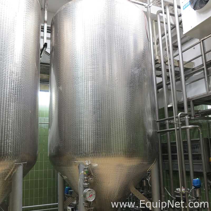 Jedinstvo Zagreb 100 HL - 85 bbl Stainless Steel Vertical Tank
