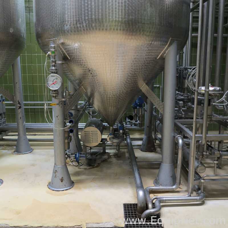 Jedinstvo Zagreb 100 HL - 85 bbl Stainless Steel Vertical Tank