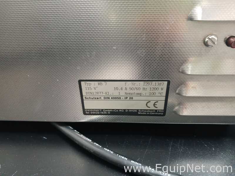 Memmert WNB7 Waterbath and Circulator