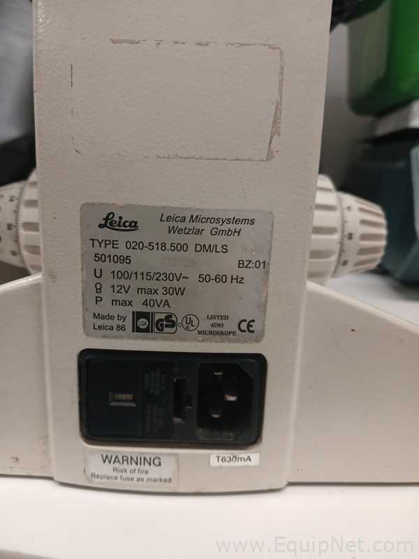 Leica Microsystems 020-518.500 DM LS Microscope