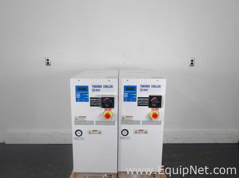 Lot Of 2 SMC HRZ010-WS Refrigerated Thermo-Cooler
