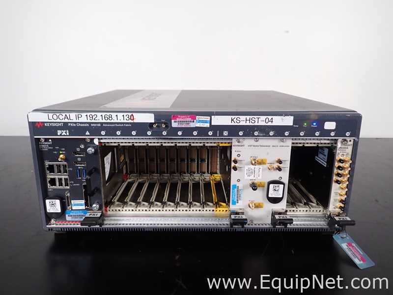 Keysight M9018B PXIe Chassis with Modules