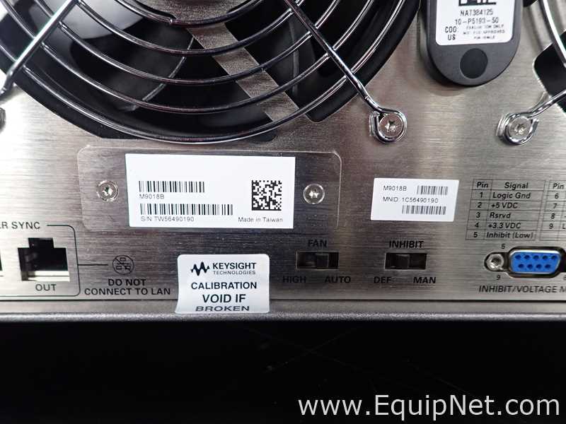 Keysight M9018B PXIe Chassis with Modules