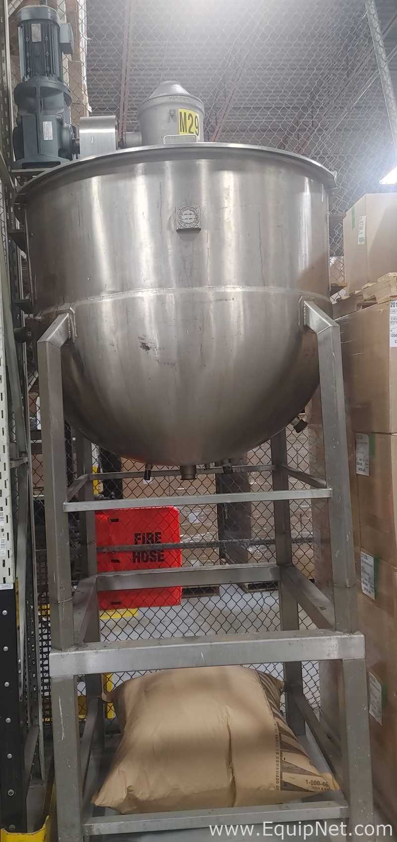 Toronto Coppersmith Stainless Steel Mixer Capacity 1800 Lt with Agitation System
