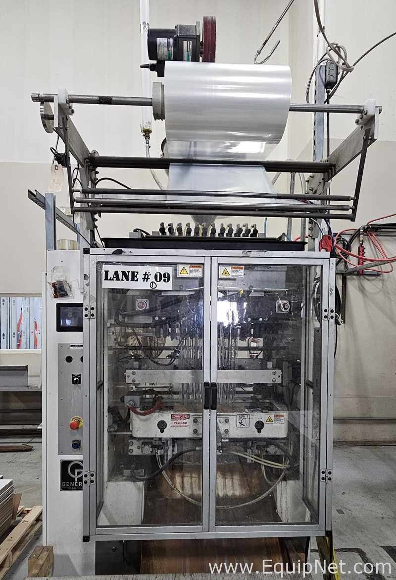 General Packaging Equipment 70WL12C4 Vertical Form Fill Seal Machine