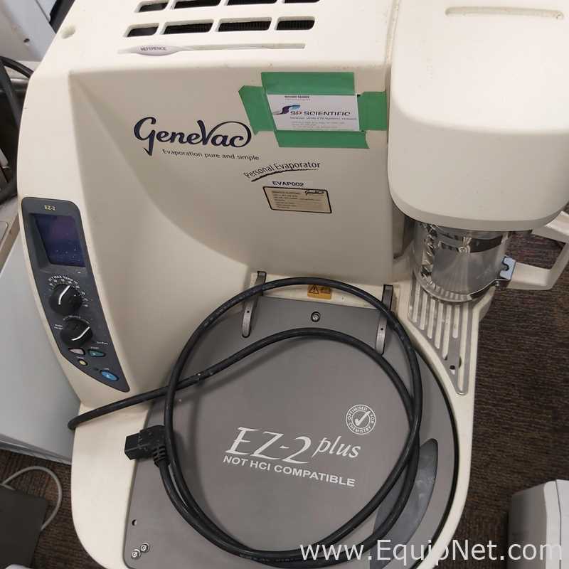 Lot Of Two GeneVac EZ2 Plus Evaporators