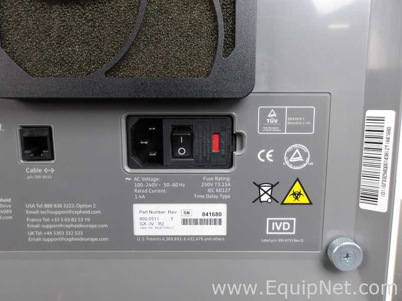 Lote de 2 PCR y Termociclador Cepheid GeneXpert