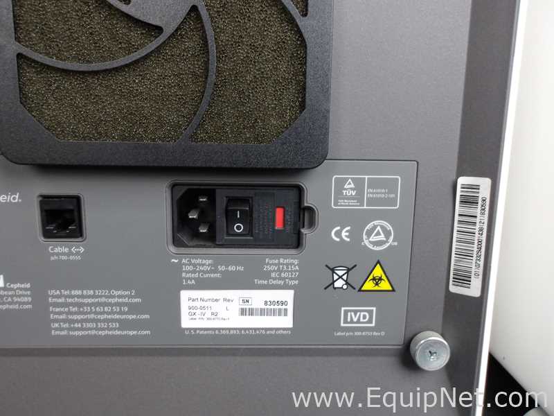 Lote de 2 PCR y Termociclador Cepheid GeneXpert