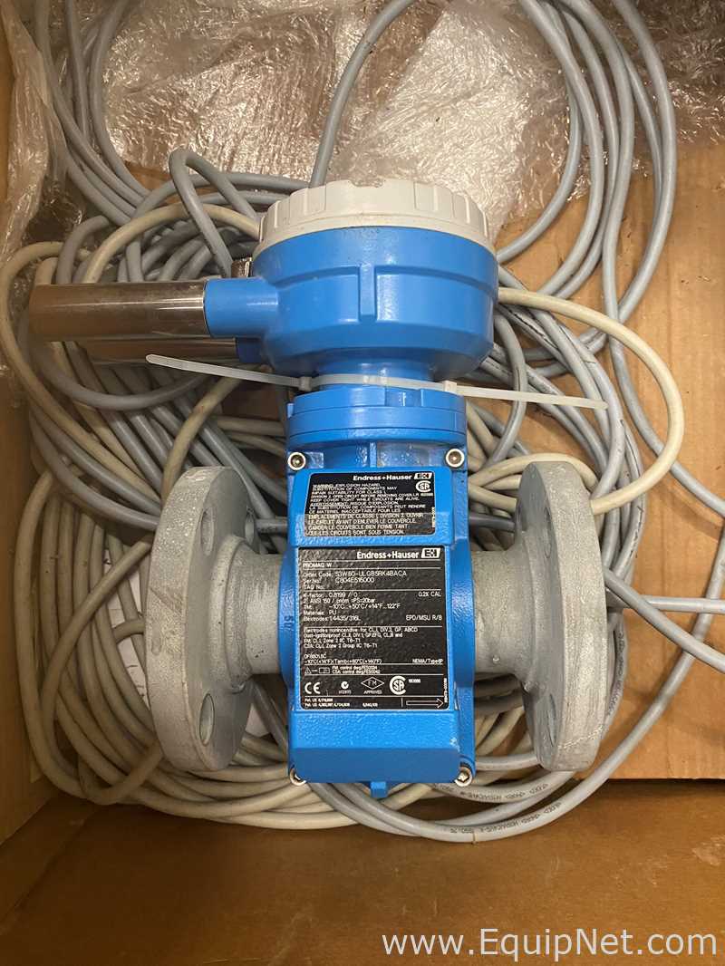 Medidor de Fluxo Endress and Hauser Promag 53W50