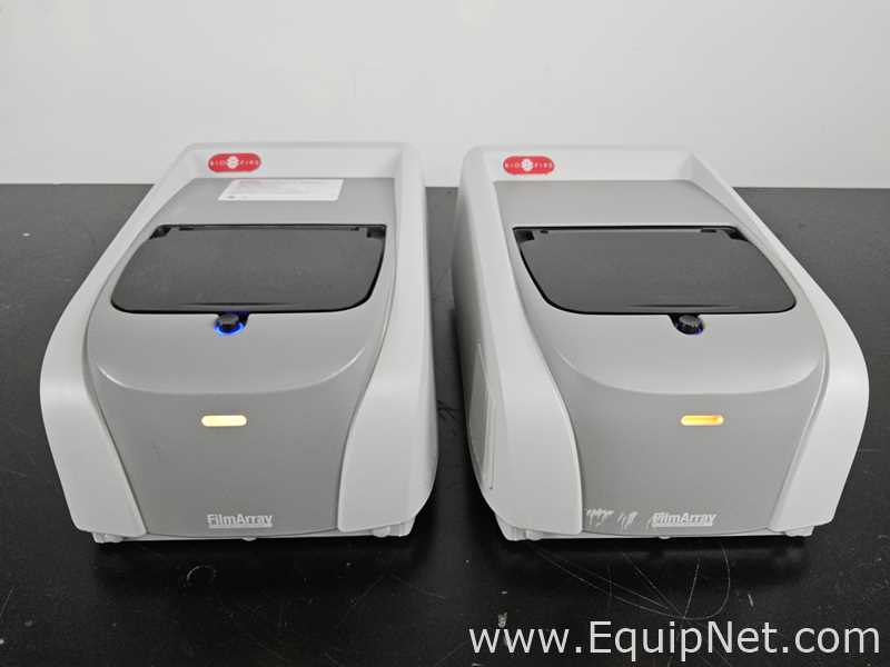 Lot of 2 BioFire FilmArray 2.0 PCR Instruments
