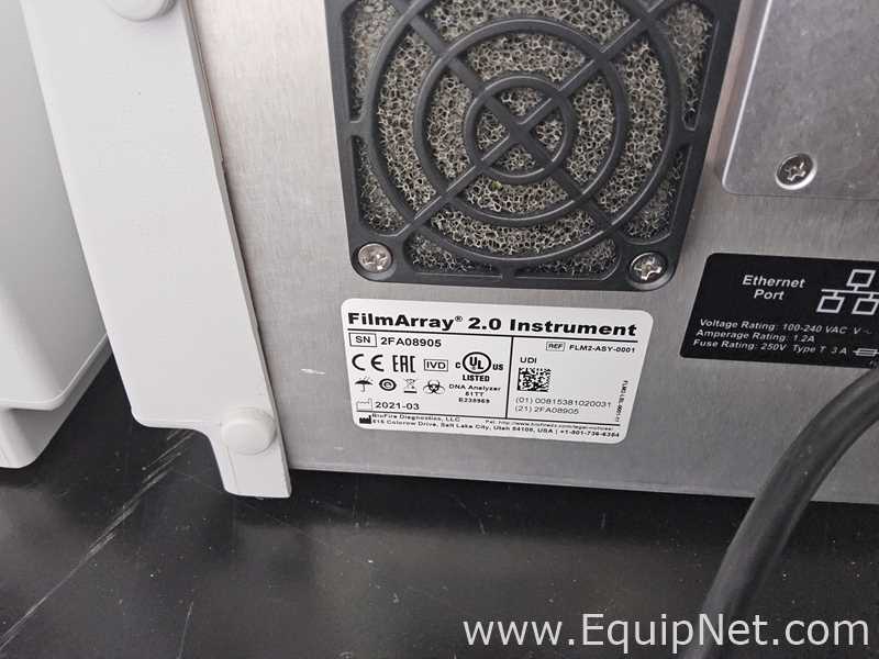 Lot of 2 BioFire FilmArray 2.0 PCR Instruments