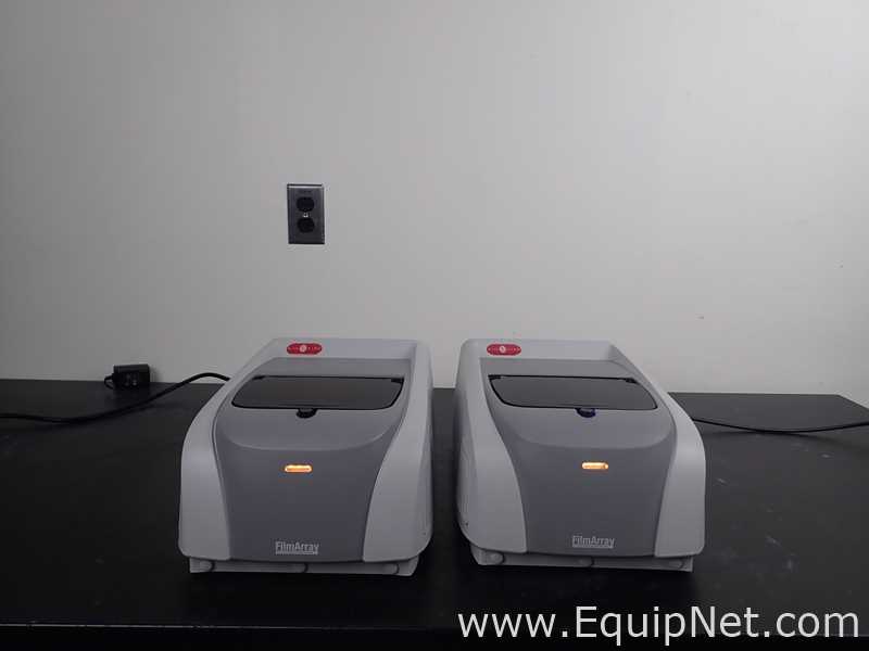 Lot of 2 BioFire FilmArray 2.0 PCR Instruments