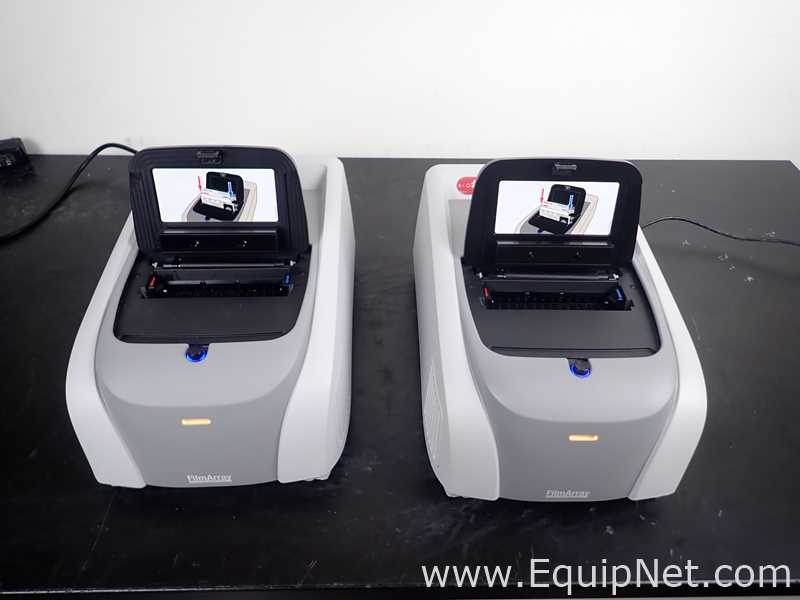 Lot of 2 BioFire FilmArray 2.0 PCR Instruments