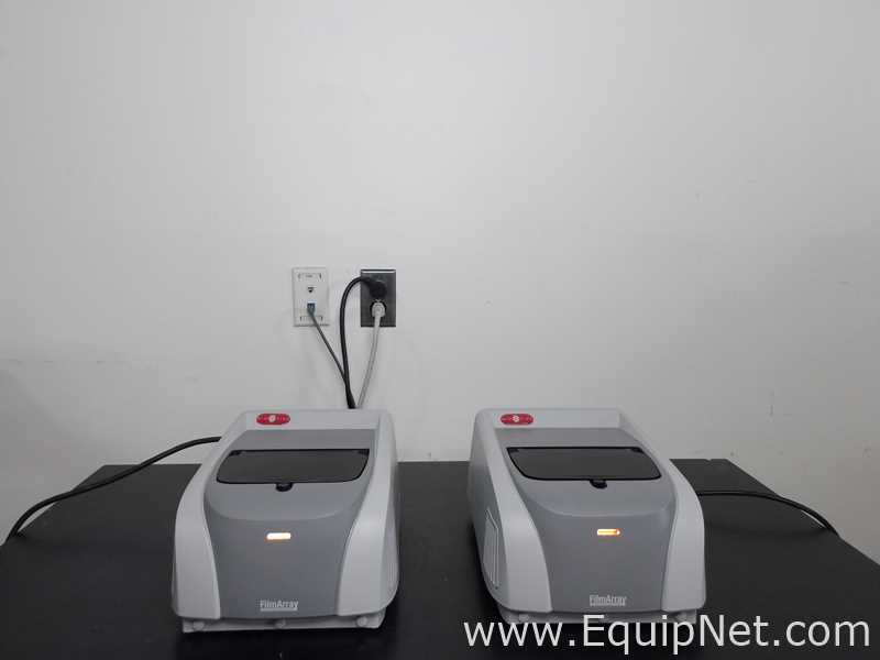 Lote de 2 PCR y Termociclador BioFire FilmArray Instruments FilmArray 2.0