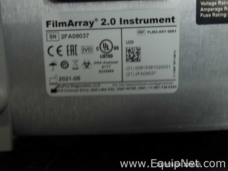 Lote de 2 PCR y Termociclador BioFire FilmArray Instruments FilmArray 2.0