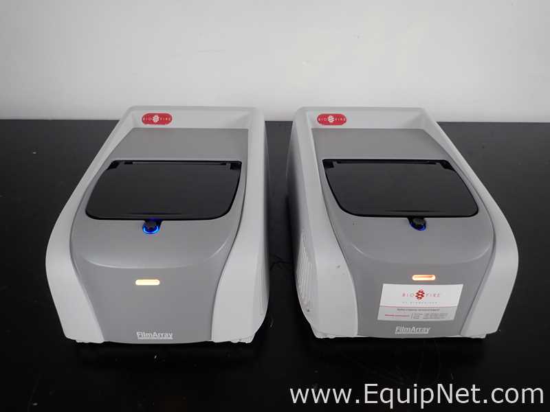 Lote de 2 PCR y Termociclador BioFire FilmArray Instruments FilmArray 2.0