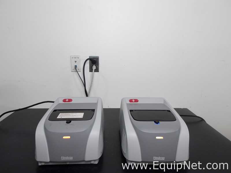 Lote de 2 PCR y Termociclador BioFire FilmArray Instruments FilmArray 2.0