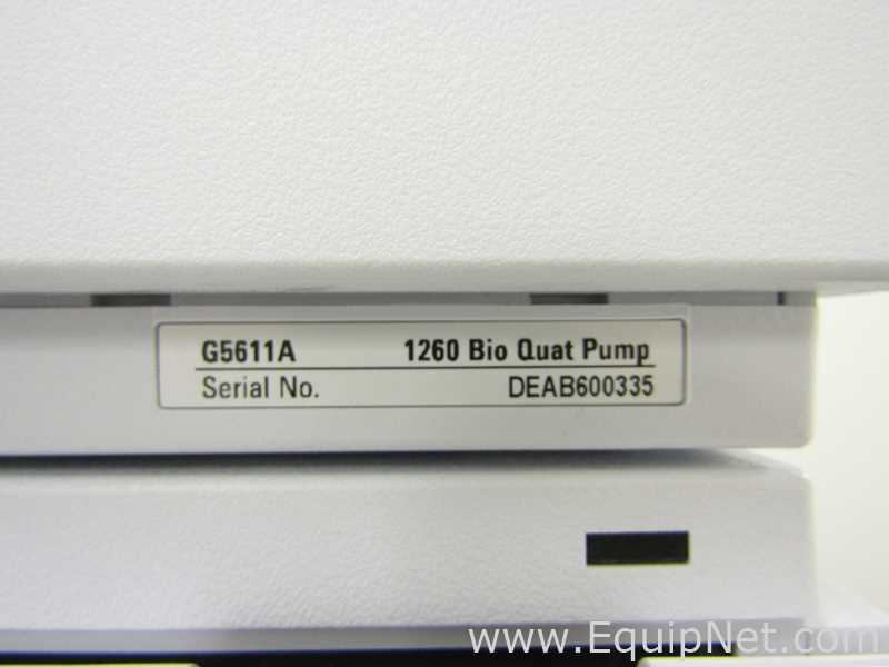 Agilent Technologies G5611A, G5664A, G5667A HPLC