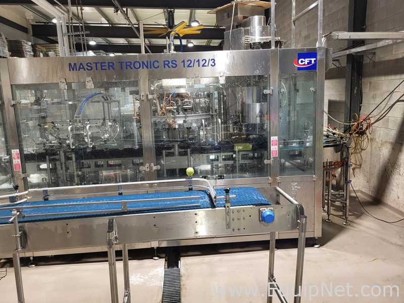 Monoblock para Combinación de Llenado y Tapado CFT S.p.A. Master Tronic RS 12/12/3