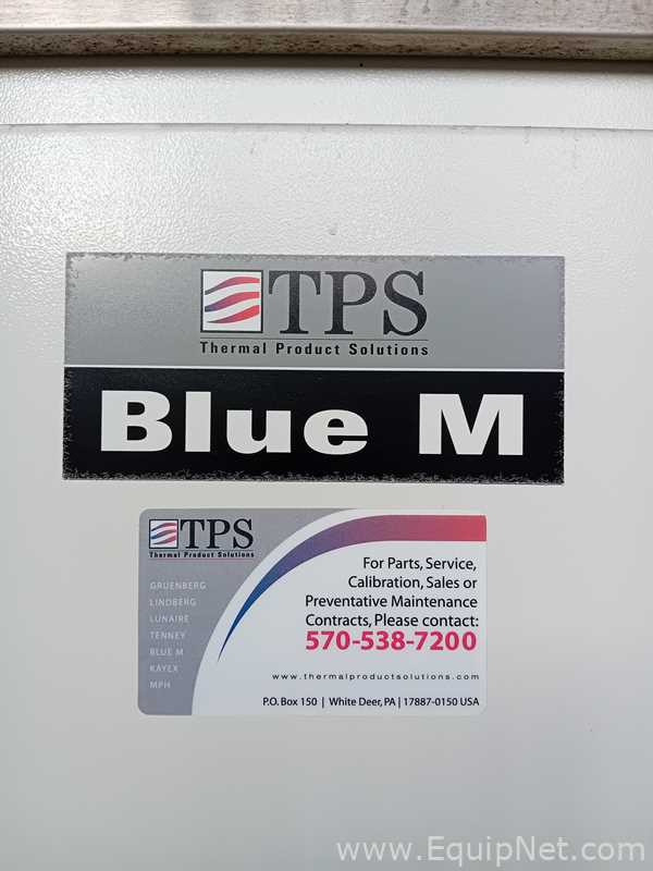TPS Blue M Clean Room Mechanical Convection Oven