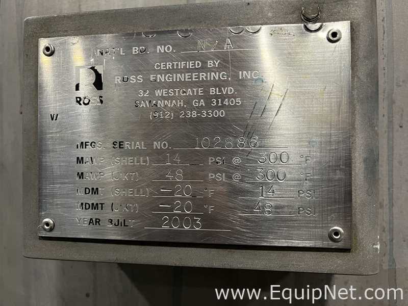 Bowl for Ross CDA-300 Shaft Mixer