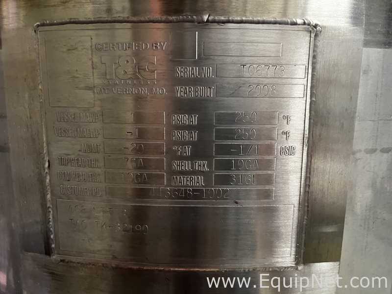 Reator aço inox TandC Stainless 