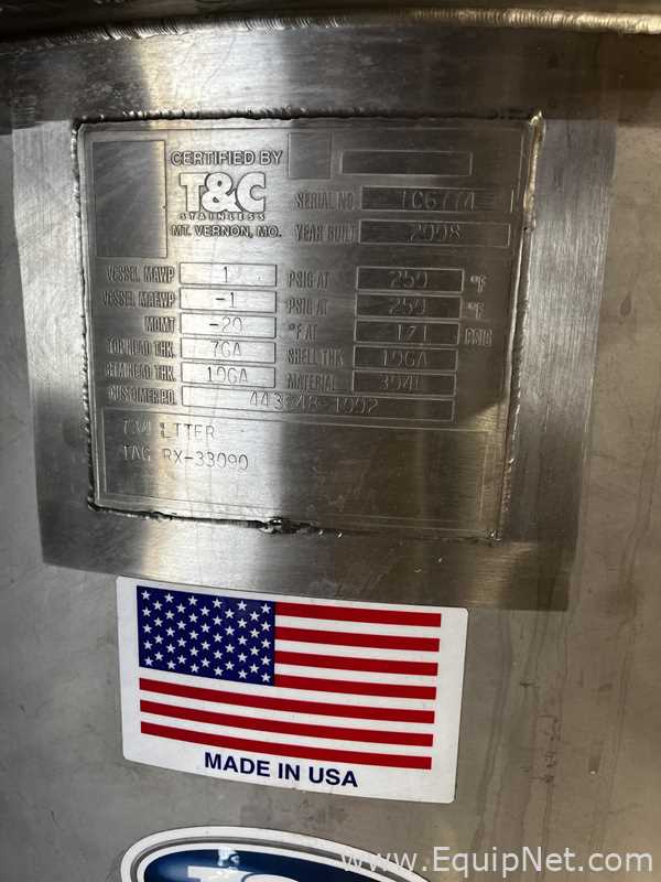 Tanque Acero inoxidable TandC Stainless 