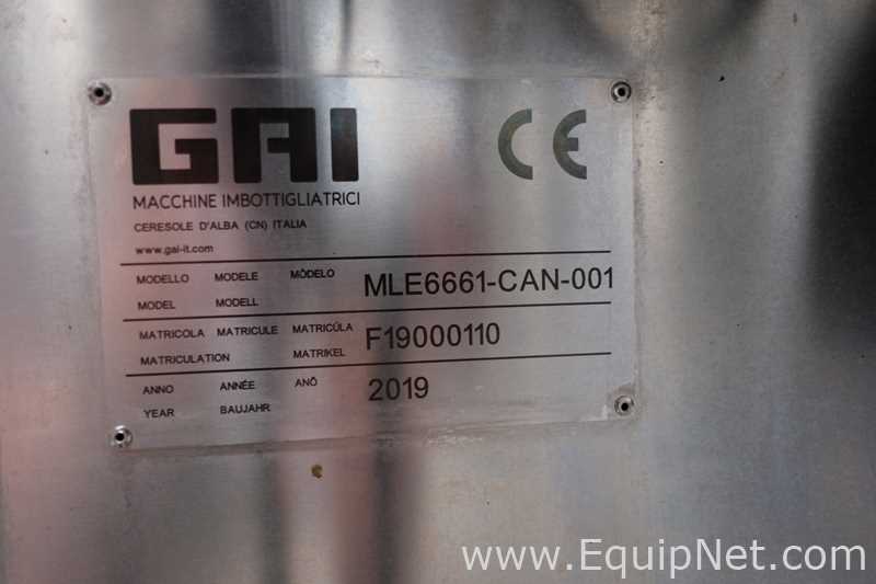 Maquinaria para Enlatado GAI SpA MLE6661-CAN-001