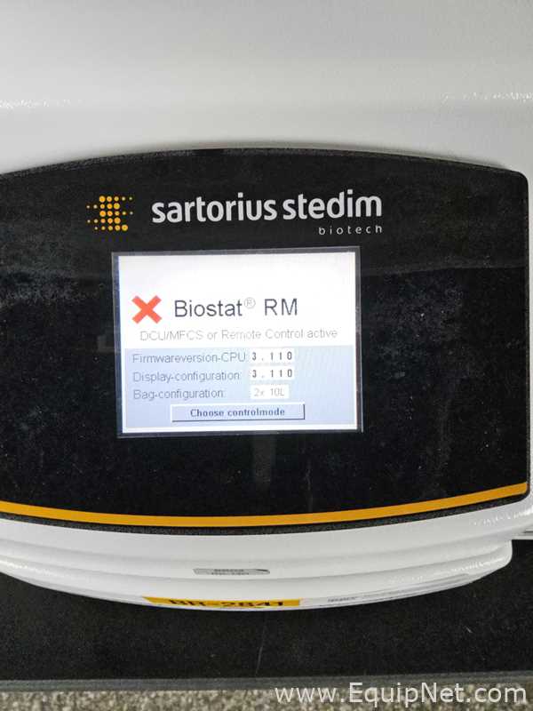 Biorreactor Sartorius Stedim Biostat RM 20/50 Basic