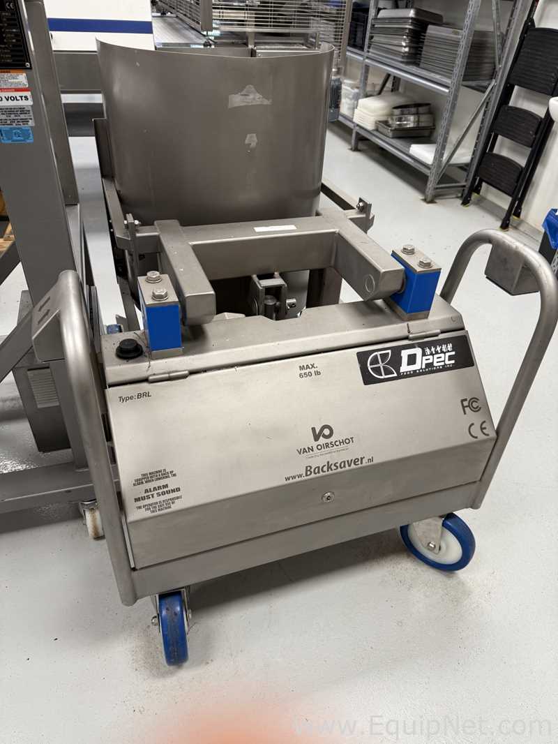 Volquete de Tambor Van Oirschot BV Backsaver BRL