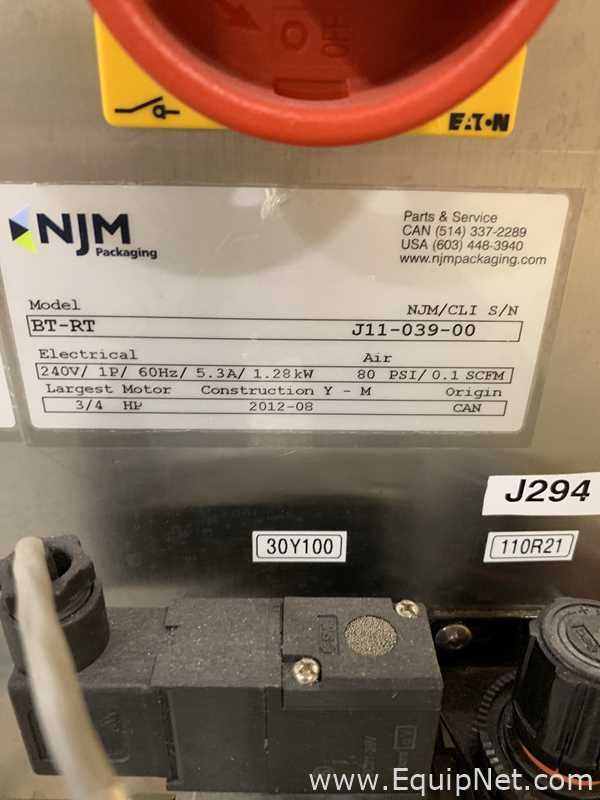 Línea de Enroscadora New Jersey Machine Beltorque. nuevo