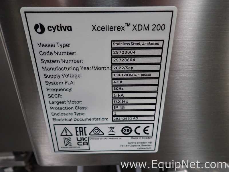 Mezclador Cytiva Sweden AB  Xcellerex XDM 200