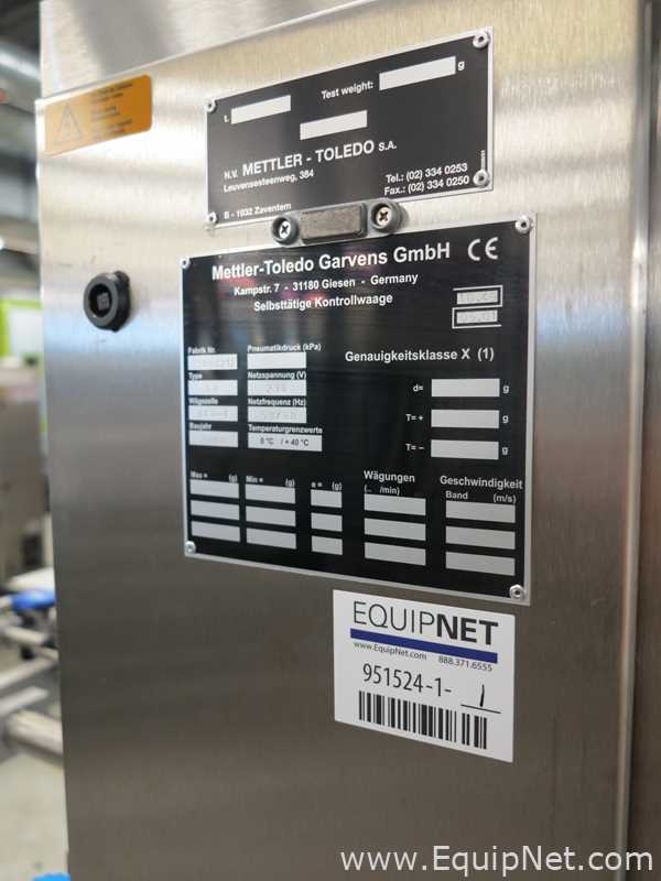 lote de   Verificador de Peso Garvens Automation GmbH 