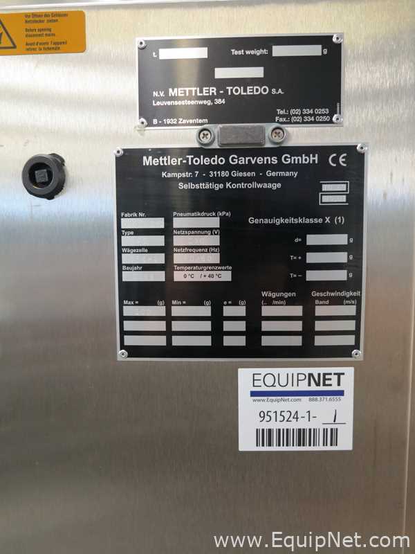 lote de   Verificador de Peso Garvens Automation GmbH 