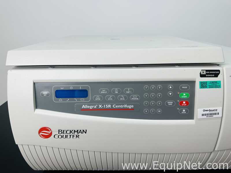 Beckman Coulter Allegra X-15R Benchtop Centrifuge