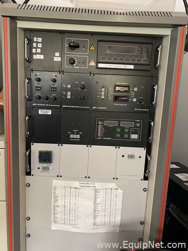 Depósito Edwards Auto 500 E-Beam Deposition System