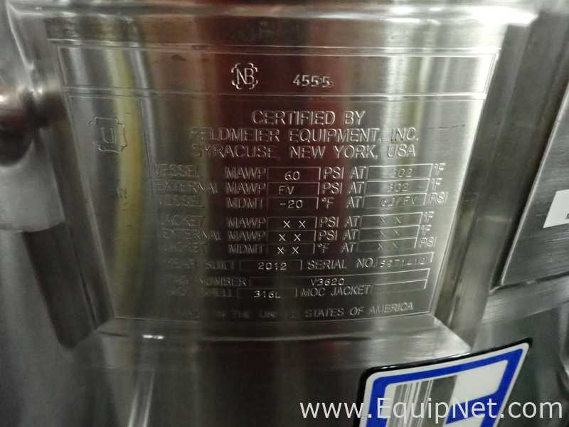 Tanque Acero inoxidable Feldmeier Equipment Inc. 