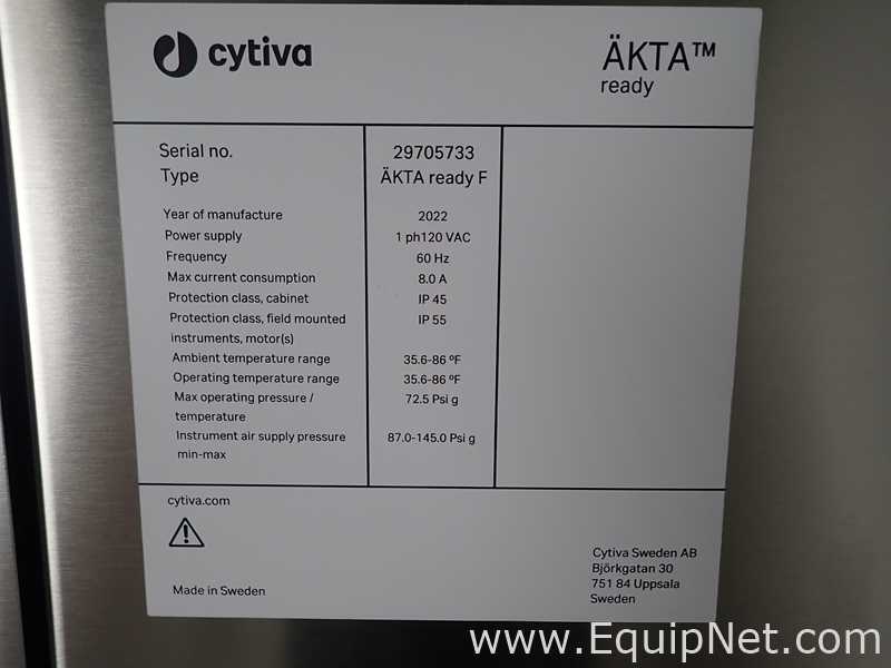 Cromatógrafo Grandes Cytiva Sweden AB  AKTA Ready