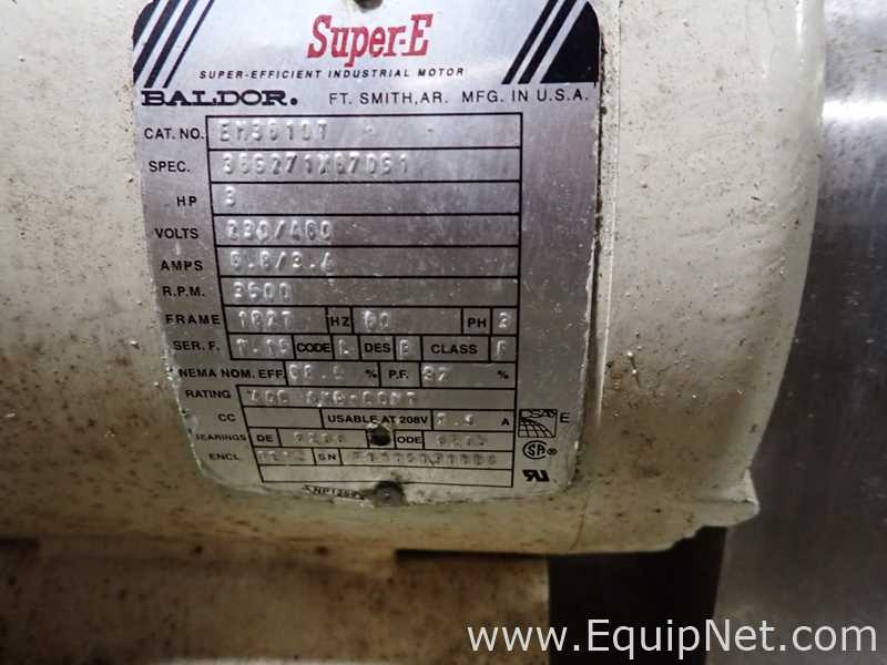 One Lot of Three Goulds 1X1.50 - 6 Centrifugal Pumps