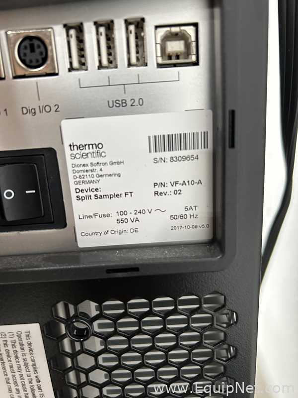 Thermo Scientific Vanquish HPLC with DAD and F Detectors
