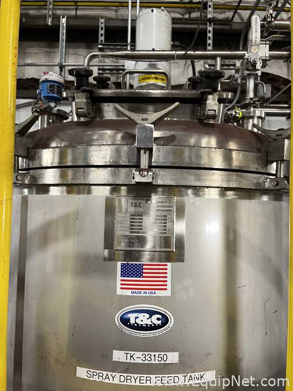Tanque aço inox TandC Stainless 