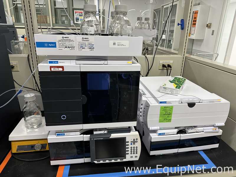 Agilent 1260 Infinity II HPLC Fluid Chromatography with Components