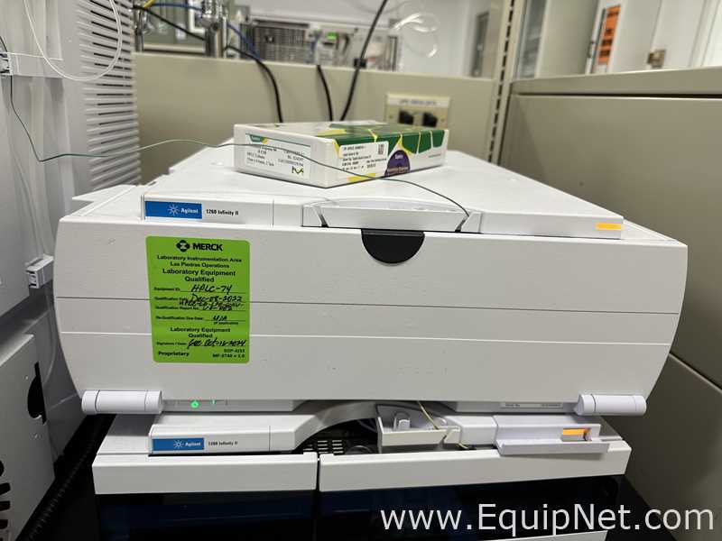 Agilent 1260 Infinity II HPLC Fluid Chromatography with Components