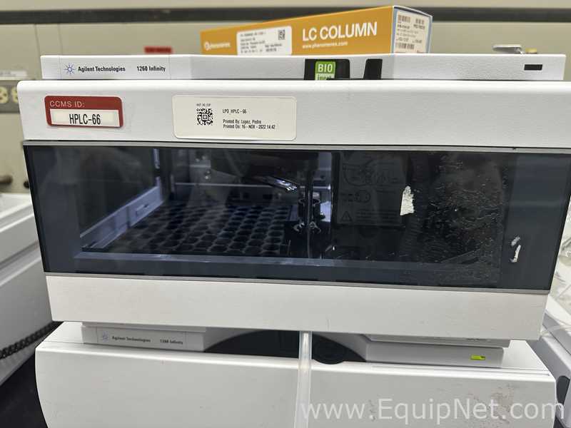 Sistema HPLC Agilent Technologies 